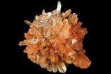 Orange Creedite Crystal Cluster - Durango, Mexico #99194-1